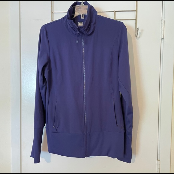 REI purple zip jacket - Picture 1 of 5